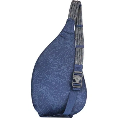 Kavu Mini Rope Sling Pack In Blue