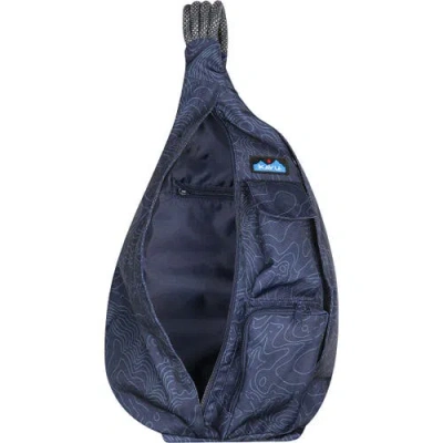 Kavu Mini Rope Sling Pack In Blue
