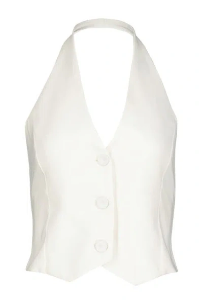 Bishop + Young Porto Vest In White