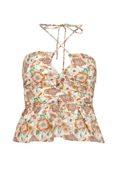 Bishop + Young Aeries Halter Top In Multi