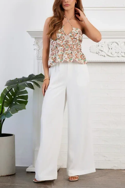 Bishop + Young Aeries Halter Top In Multi