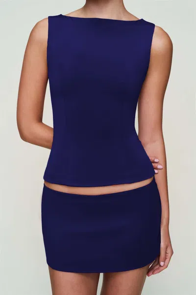 Danielle Guizio Ny Daye Top In Blue