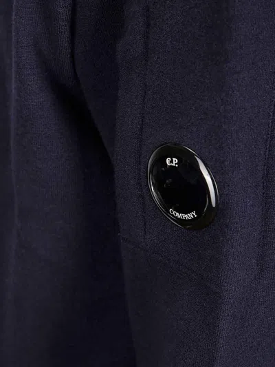 C.p. Company C. P. Company Man Sweatshirt Dark Purple Size 3xl Cotton In Blue