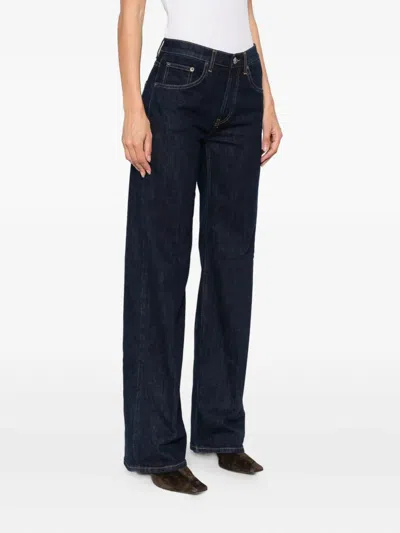 Dondup `jacklyn` 5-pocket Pants In Blue