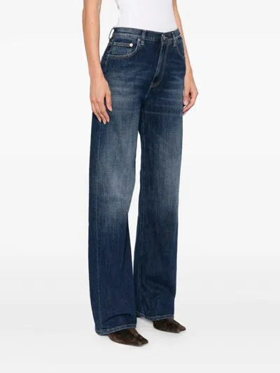 Dondup `francine` 5-pocket Pants In Blue