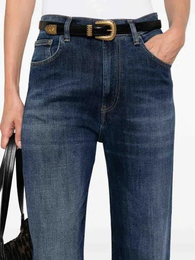 Dondup `francine` 5-pocket Pants In Blue