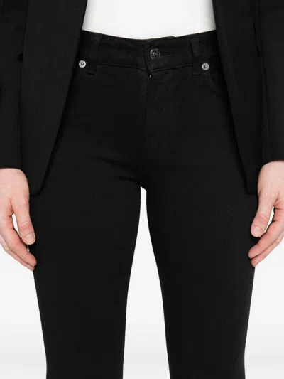 Dondup Button-fly Flared Jeans In Black