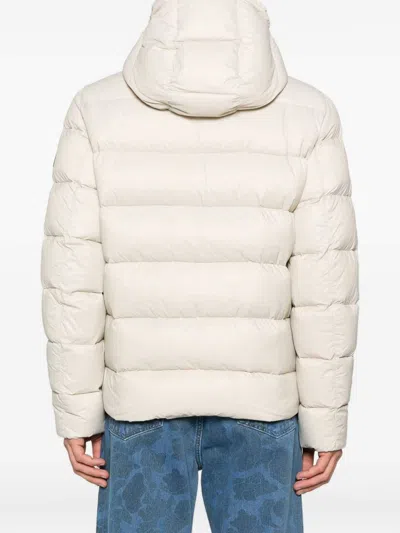 Fay Country Morning Regular-fit Corto In Faille Di Cotone E Nylon Con Trattamento Antigoccia. Collo In V In Neutral