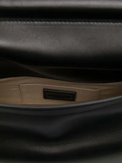 Jacquemus Rond Handbags Black In Black