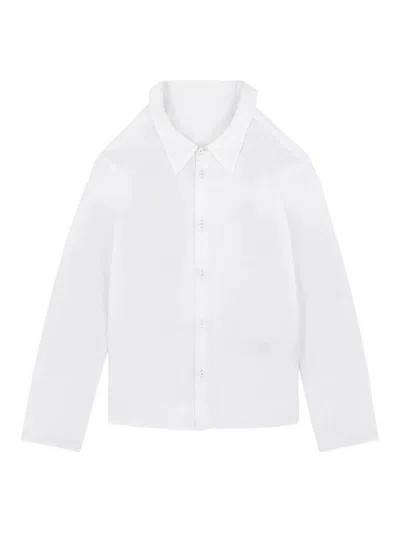 Mm6 Maison Margiela Camicia In Cotone White In White