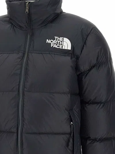 The North Face Nuptse Water Repellent 700 Fill Power Down Short Puffer Jacket In Blue