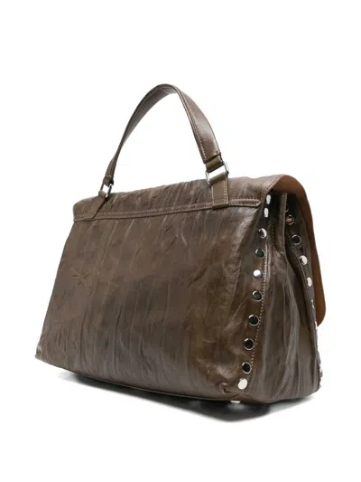 Zanellato 'postina Media' Shoulder Bag In Green