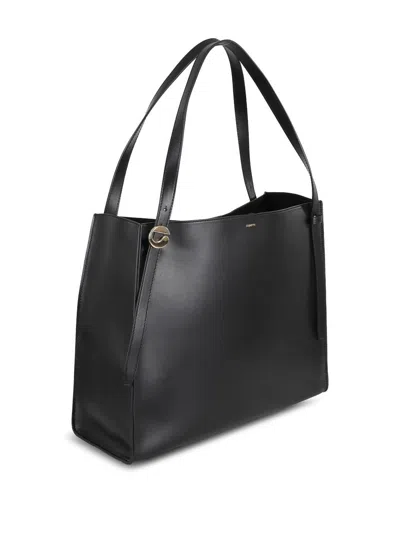 Coperni Metal Hardware Strap Tote Bag In Black