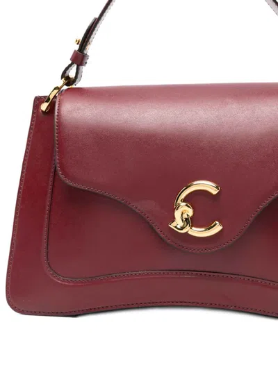 Coccinelle Cherry C-me Medium Satchel In Red