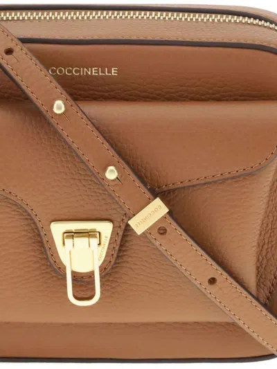 Coccinelle Beat Soft Shoulder Bag In Brown