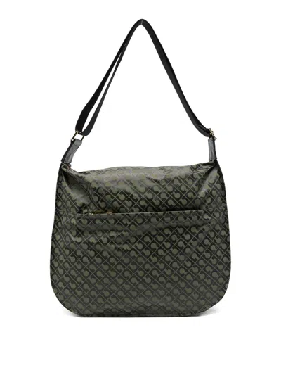 Gherardini Shoulder Bag With Adjustable Strap In Green