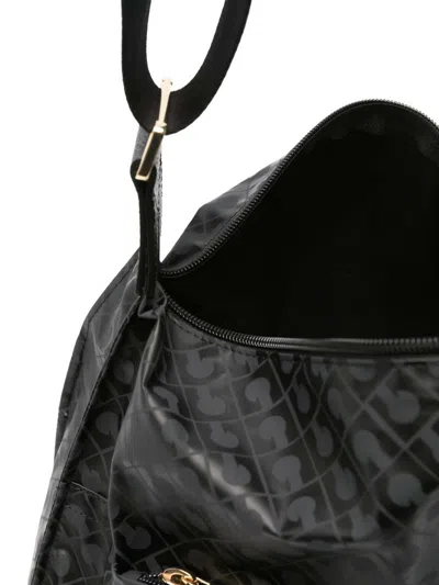 Gherardini Grey Shoulder Bag With Adjustable Strap In Gray