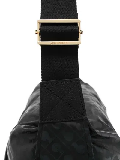 Gherardini Grey Shoulder Bag With Adjustable Strap In Gray