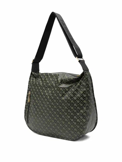 Gherardini Shoulder Bag With Adjustable Strap In Green