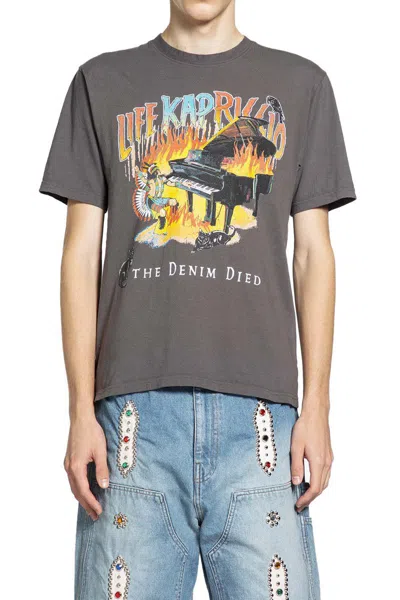 Kapital Graphic-print T-shirt In Gray