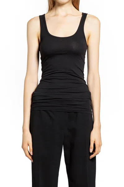 James Perse T-shirts & Tank Tops In Black