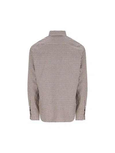 Xacus Buttoned Checked Shirt In Multi