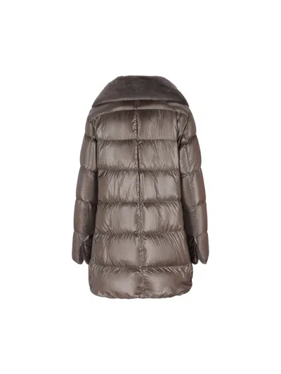 Herno Coats In Brown