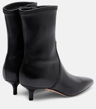 Veronica Beard Lisa 45 Stretch Kitten Heel Bootie In Black