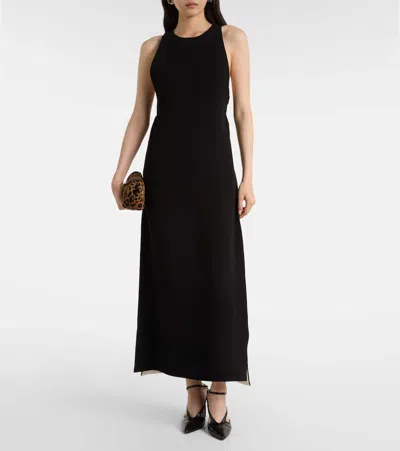 Totême Cutout Leather Pointed-toe Pumps In Black