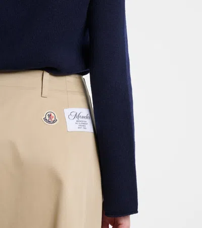 棉质中长半身裙