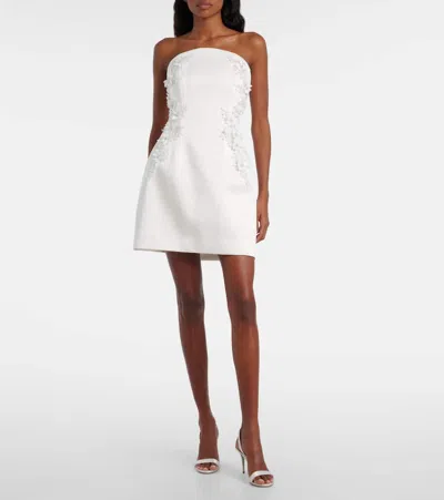 Rebecca Vallance Xanthe Mini Dress In White