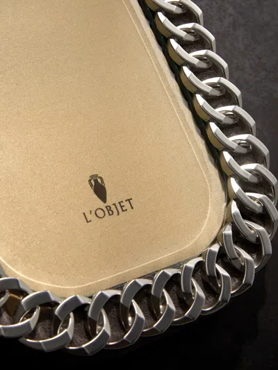 L'objet Cuban Link Bilderrahmen In Metallic