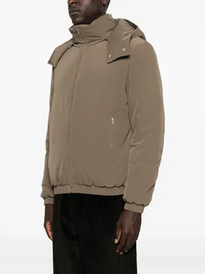 Sandro Kapuzenjacke Mit Reissverschluss In Brown