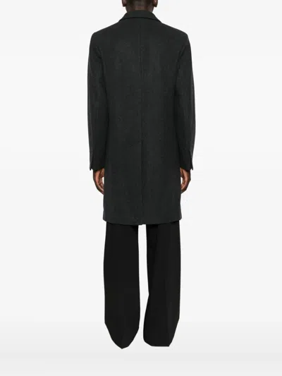Sandro Mantel Mit Drei Knöpfen In Black