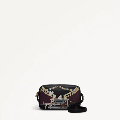 Radley London Black Small Ziptop Cross Body Bag In Black
