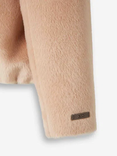 Peserico Long Coat In Brown