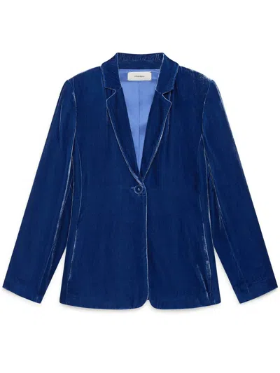Maliparmi Buttoned Jacket In Blue