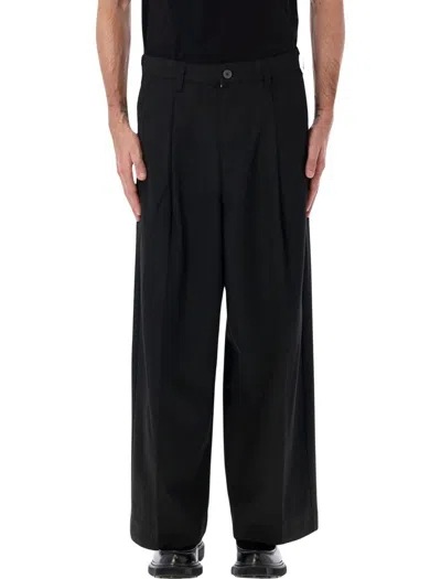 Obey Oliver Pleated Pant In Black