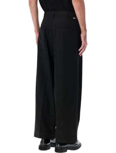 Obey Oliver Pleated Pant In Black