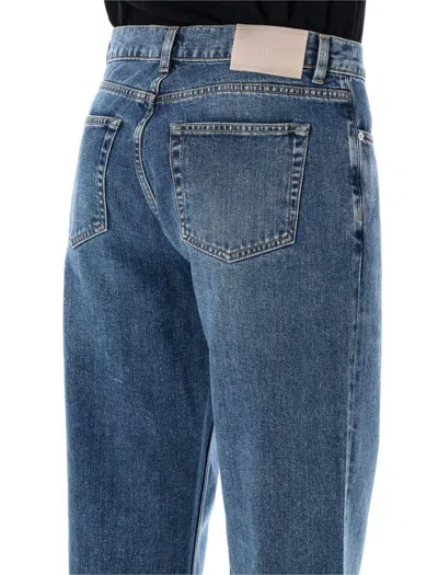 Our Legacy Carlson Cut Jeans Rodeo Wash Broken Twill In Blue