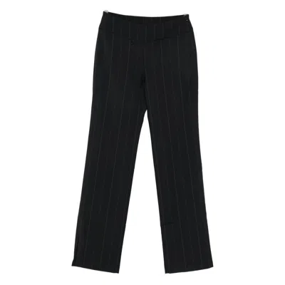 Paloma Wool Striped Detail Casual Pants In Blue
