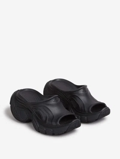 Balenciaga 6xl Slide Sandals In Black