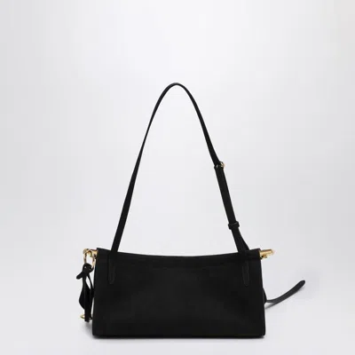 Alaïa Alaia Midnight Blue Suede Small Le Click East West Bag Women In Black