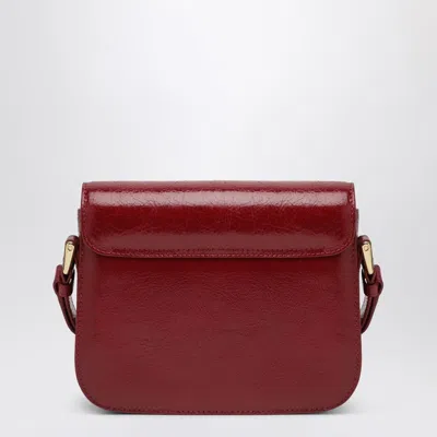 Apc A.p.c. Compact Grace Cross-body Bag With Magnetic Flap Closure In Red