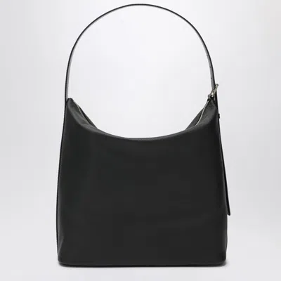 Apc A.p.c. Large Vera Bag In Black Leather In Black