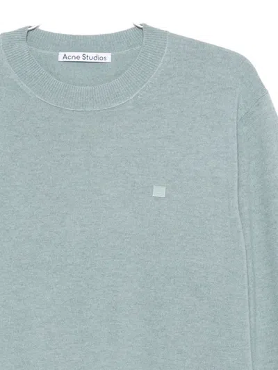 Acne Studios Men Maglia G.collo In Blue