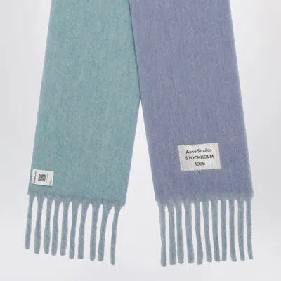 Acne Studios Bicolor Alpaca Scarf Men In Multi