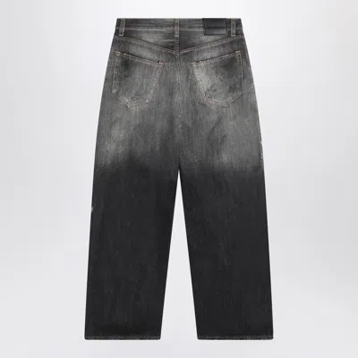 Acne Studios Distressed Effect Five-pocket Jeans In Gray