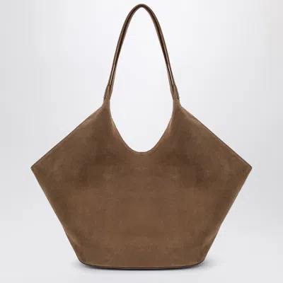Aesther Ekme Phantom Tote In Suede Beige In Brown