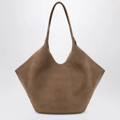 Aesther Ekme Phantom Tote In Suede Beige In Brown